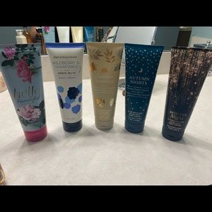 Bath and Body Works Body Cream Stash